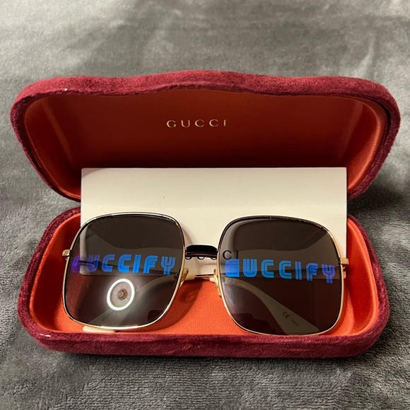 Men’s Gucci GUCCIFY Sunglasses - Picture 3 of 9